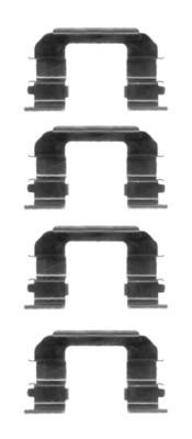 Kit de molas de fixação de sapatas de disco dianteiras General Motors 410415 preço, a partir de 2,20 USD