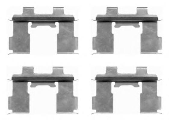 Kit de molas de fixação de sapatas de disco dianteiras Suzuki 5523560B00 preço, a partir de 9,34 USD