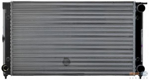 Radiador de esfriamento de motor HELLA 8MK376713301