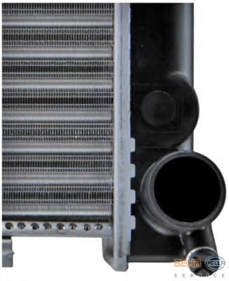 Radiador de esfriamento de motor 8MK376713151 HELLA