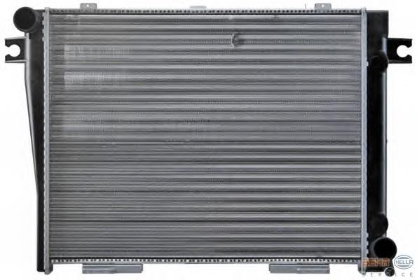 Radiador de esfriamento de motor HELLA 8MK376713151