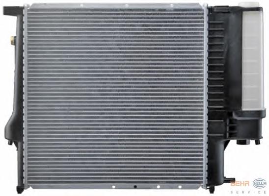 Radiador de esfriamento de motor BMW 17111723784