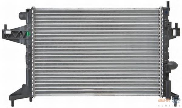 Radiador de esfriamento de motor VALEO 732826