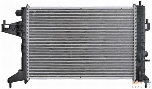 Radiador de esfriamento de motor 1300239 Opel
