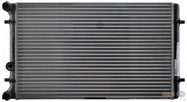 Radiador de esfriamento de motor 1J0121253AP VAG