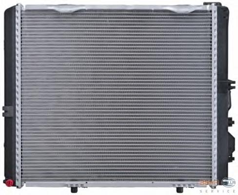 Radiador de esfriamento de motor Mercedes 2108881
