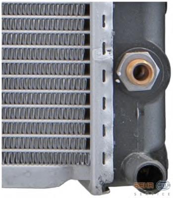 2108881 Mercedes Radiador de esfriamento de motor