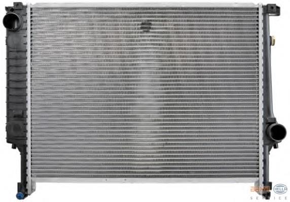 Radiador de esfriamento de motor 2227281 BMW