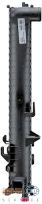 Radiador de esfriamento de motor A2105003203 Mercedes