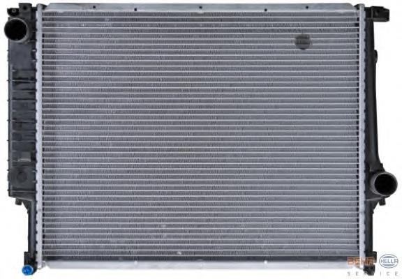 Radiador de esfriamento de motor HELLA 8MK376713091