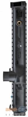 8MK376713091 HELLA Radiador de esfriamento de motor