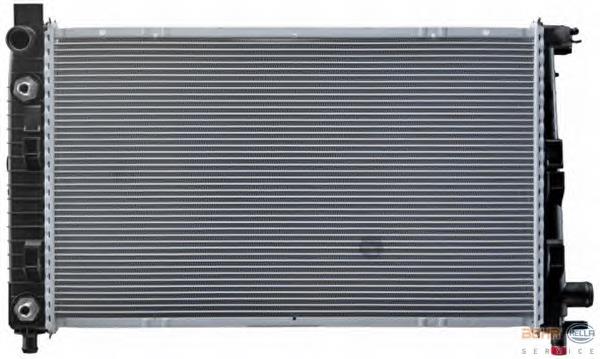 Radiador de esfriamento de motor 1685001502 Mercedes