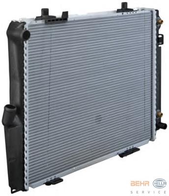 Radiador de esfriamento de motor A2015006603 Mercedes