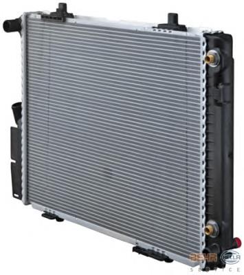 A2015006603 Mercedes Radiador de esfriamento de motor