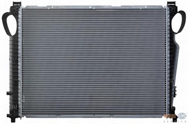Radiador de esfriamento de motor 8MK376712571 Mercedes