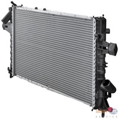 09192586 Opel Radiador de esfriamento de motor