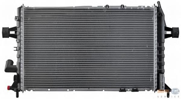 Radiador de esfriamento de motor Opel 09192586