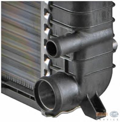 A2105006803 Mercedes Radiador de esfriamento de motor