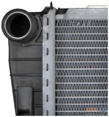 Radiador de esfriamento de motor A2025008103 Mercedes