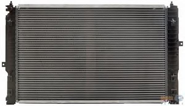 Radiador de esfriamento de motor 8D0121251AN VAG