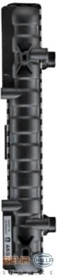 Radiador de esfriamento de motor 1C0121253E VAG