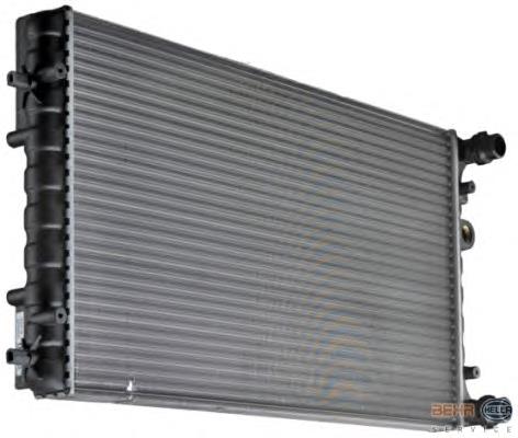 1C0121253E VAG Radiador de esfriamento de motor