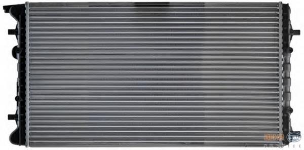 Radiador de esfriamento de motor VAG 1C0121253E