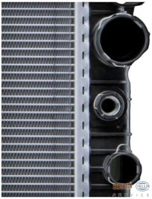 Radiador de esfriamento de motor VALEO 701575