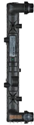 Radiador de esfriamento de motor 6Q0121253M VAG