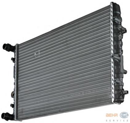 Radiador de esfriamento de motor 6Q0121253M VAG
