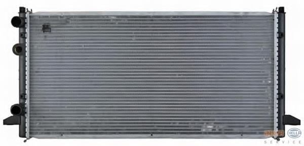 Radiador de esfriamento de motor 3AO121253AB VAG