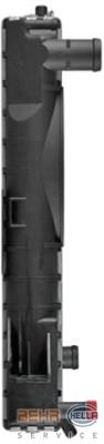 Radiador de esfriamento de motor 8A0121251C VAG