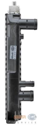 Radiador de esfriamento de motor VAG 893121251