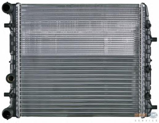 Radiador de esfriamento de motor 6Q0121253AG VAG