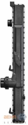 Radiador de esfriamento de motor BMW 17119071519