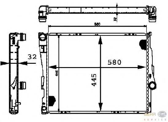 Compre 51577A NRF Radiador de esfriamento de motor
