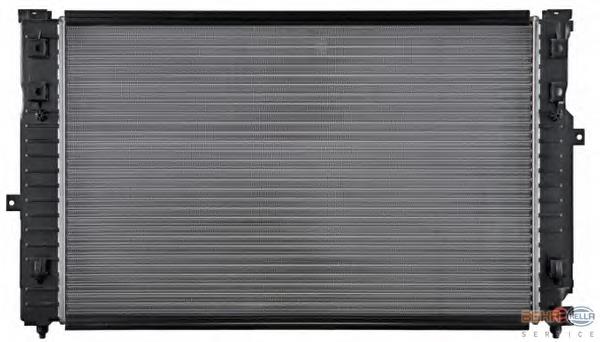 Radiador de esfriamento de motor VAG 4B0121251F