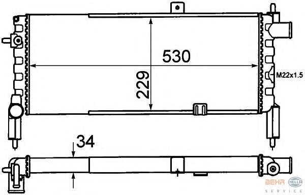 Radiador de esfriamento de motor NRF 58759 preço, a partir de 48,23 USD