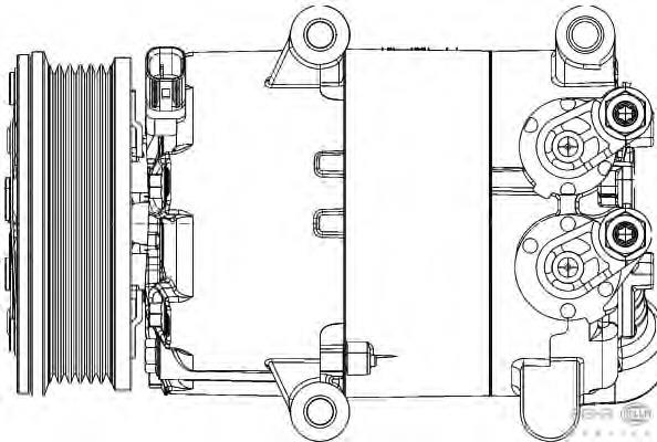 Compressor de aparelho de ar condicionado Ford 1890121 preço, a partir de 117,58 USD