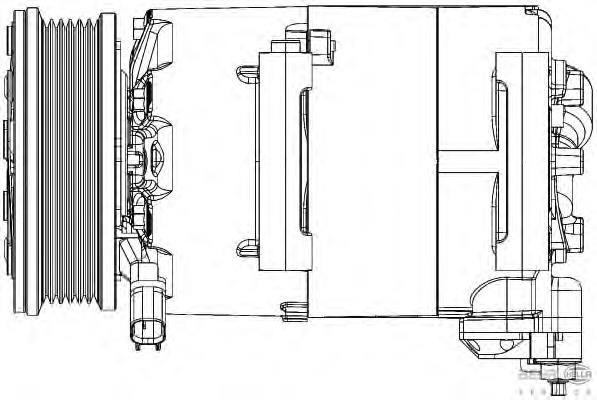 Compre VOAK184 AVA Compressor de aparelho de ar condicionado