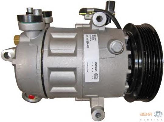 Compressor de aparelho de ar condicionado 6C1H19D786AA Ford