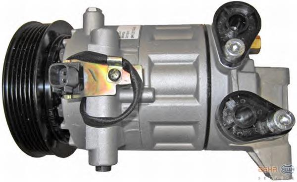 8FK351334521 HELLA Compressor de aparelho de ar condicionado