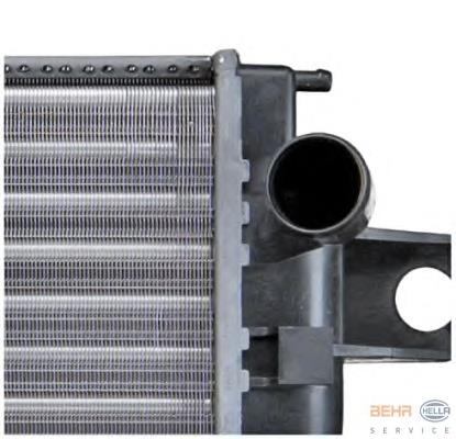 Radiador de esfriamento de motor 17111176899 BMW