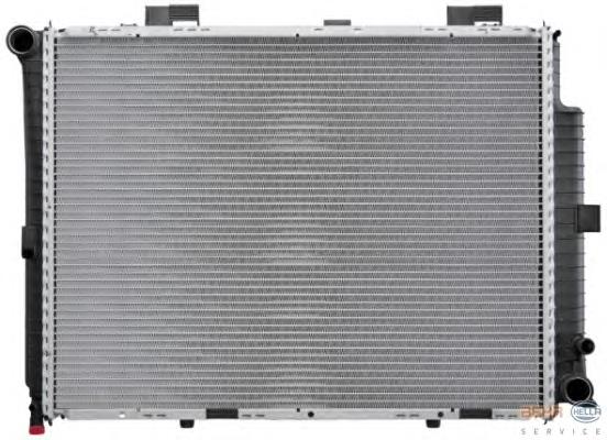 Radiador de esfriamento de motor HELLA 8MK376711151