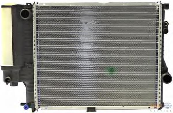 Radiador de esfriamento de motor BMW 17111740699