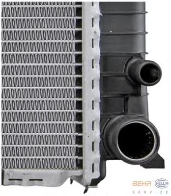 Radiador de esfriamento de motor 8MK376711151 HELLA