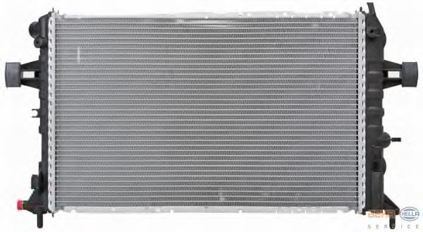 Radiador de esfriamento de motor Opel 9202506