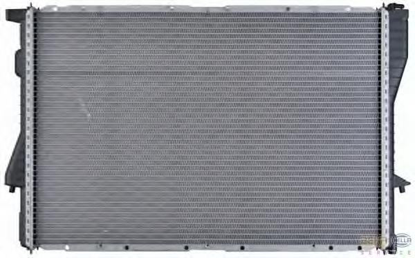 Radiador de esfriamento de motor 201608A4 Polcar