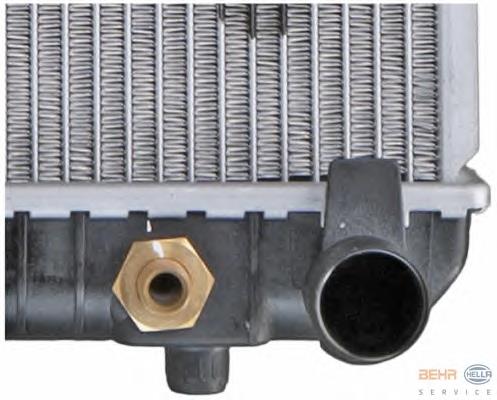 1235011201 Mercedes Radiador de esfriamento de motor