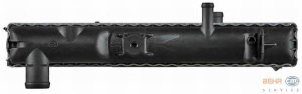 8MK376711271 HELLA Radiador de esfriamento de motor